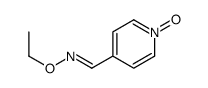 N-ethoxy-1-(1-oxidopyridin-1-ium-4-yl)methanimine Structure