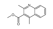 methyl 2,4-dimethylquinoline-3-carboxylate structure