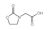 (2-OXO-1,3-OXAZOLIDIN-3-YL)ACETICACID structure