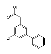 5-Chloro-3-biphenylacetic acid structure