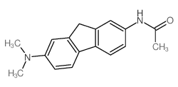 Acetamide,N-[7-(dimethylamino)-9H-fluoren-2-yl]- Structure