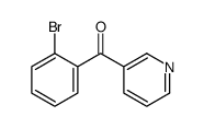 (2-bromophenyl)(pyridin-3-yl)methanone structure