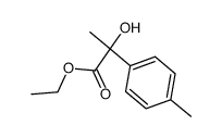 ethyl 2-hydroxy-2-p-tolylpropanoate Structure