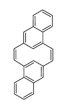 anti-[2,2]-transoid-(1,3)-naphthalenophane-1,11-diene Structure