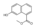 Methyl 7-hydroxy-1-naphthoate Structure