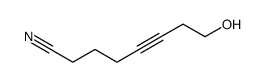 8-hydroxyoct-5-ynenitrile Structure