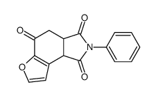 2-phenyl-4,8b-dihydro-3aH-furo[3,2-e]isoindole-1,3,5-trione Structure