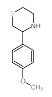 3-(4-甲氧基苯基)硫代吗啉图片