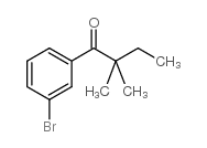 3'-BROMO-2,2-DIMETHYLBUTYROPHENONE structure