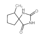 1,3-Diazaspiro[4.4]nonane-2,4-dione,6-methyl- Structure