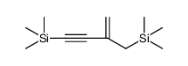 Silane, 1,1'-(2-methylene-3-butyne-1,4-diyl)bis[1,1,1-trimethyl结构式