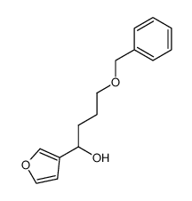 4-benzyloxy-1-(furan-3'-yl)butan-1-ol Structure