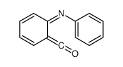 (6-phenyliminocyclohexa-2,4-dien-1-ylidene)methanone Structure