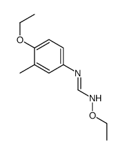 N-ethoxy-N'-(4-ethoxy-3-methylphenyl)methanimidamide结构式