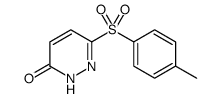 6-p-tolylsulfonyl-3-Pyridazinol Structure