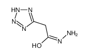 四氮唑-5-乙酰肼结构式