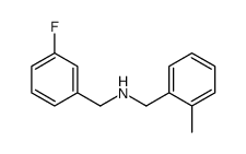 N-(3-Fluorobenzyl)-2-Methylbenzylamine structure