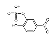 4-nitrocatechol sulfate Structure