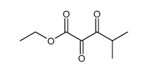 4-methyl-2,3-dioxo-pentanoic acid ethyl ester Structure