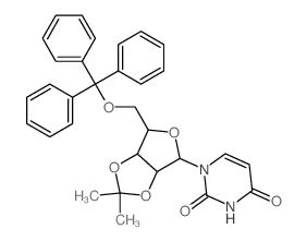 Uridine,2',3'-O-(1-methylethylidene)-5'-O-(triphenylmethyl)- picture