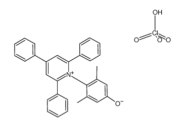 2,4,6-triphenyl-N-(2,6-dimethyl-4-hydroxyphenyl)pyridinium perchlorate Structure