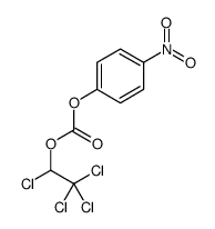 (4-nitrophenyl) 1,2,2,2-tetrachloroethyl carbonate结构式