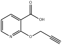 2-(prop-2-yn-1-yloxy)pyridine-3-carboxylic acid Structure