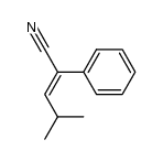 4-methyl-2-phenyl-2-pentenenitrile结构式