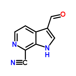 7-Cyano-6-azaindole-3-carbaldehyde picture