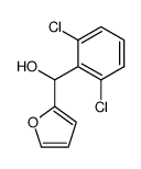 (2,6-Dichloro-phenyl)-furan-2-yl-methanol结构式