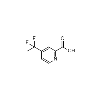 4-(1,1-二氟乙基)吡啶甲酸图片