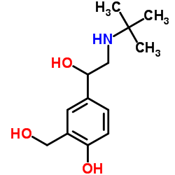 Salbutamol structure