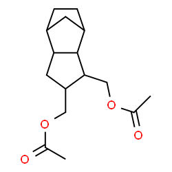 4,7-methano-1H-indenedimethanol, octahydro-, diacetate Structure