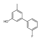 3-(3-fluorophenyl)-5-methylphenol结构式