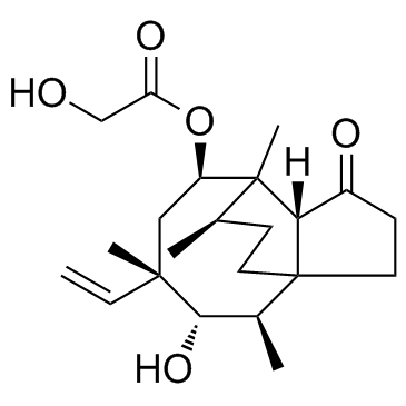 截短侧耳素结构式