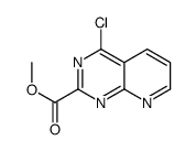 Methyl 4-chloropyrido[2,3-d]pyrimidine-2-carboxylate structure