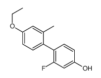 4-(4-ethoxy-2-methylphenyl)-3-fluorophenol Structure