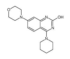 7-morpholin-4-yl-4-piperidin-1-yl-quinazolin-2-ol结构式