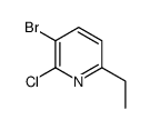 3-溴-2-氯-6-乙基吡啶结构式