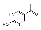 2(1H)-Pyrimidinone, 5-acetyl-3,4-dihydro-6-methyl- (9CI) Structure