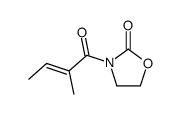 N-tigloylisoxazolidinone Structure