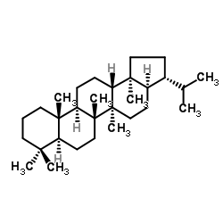 17α(H),21β(H)-藿烷结构式