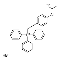 (4-acetamidophenyl)methyl-triphenylphosphanium,bromide结构式