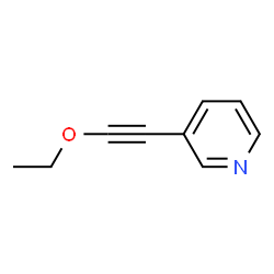 Pyridine, 3-(ethoxyethynyl)- (9CI)结构式