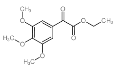 ETHYL 3,4,5-TRIMETHOXYBENZOYLFORMATE结构式