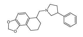 3-phenyl-1-(6,7,8,9-tetrahydrobenzo[g][1,3]benzodioxol-6-ylmethyl)pyrrolidine picture