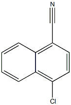 4-chloro-1-naphthonitrile结构式