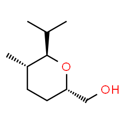 2H-Pyran-2-methanol,tetrahydro-5-methyl-6-(1-methylethyl)-,[2S-(2alpha,5alpha,6bta)]-(9CI) Structure