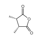 meso-2,3-Dimethylsuccinic anhydride Structure