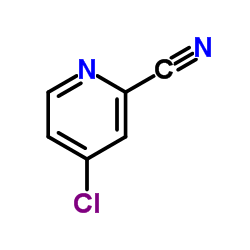 4-chloropyridine-2-carbonitrile Structure